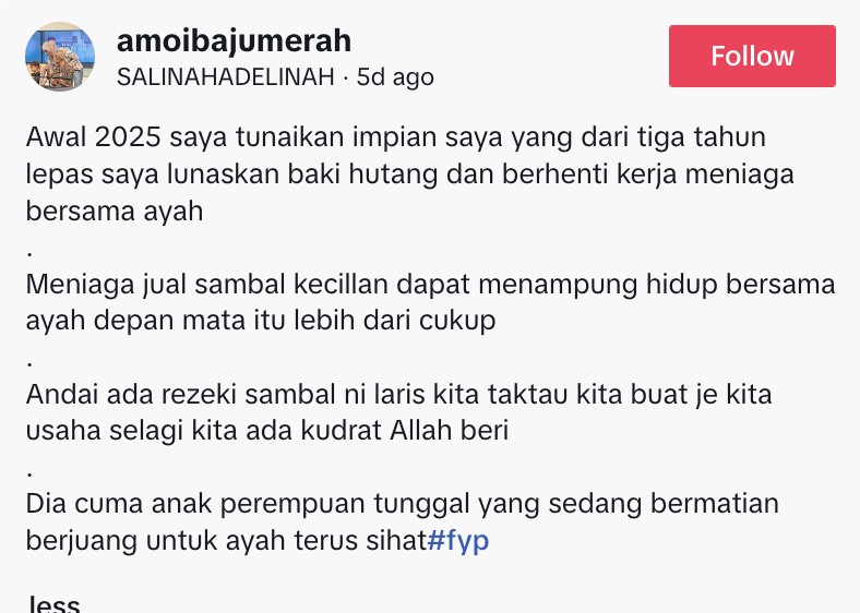 Wanita nekad berhenti kerja